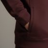 Frontier Falcon Quarter-Zip Sweatshirt – Maroon