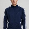 navy_tracksuit_model Frontier Falcon Essential Tracksuit -Navy