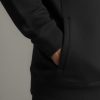 Frontier Falcon Quarter-Zip Sweatshirt –Black