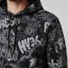 unnamed (27) Frontier Falcon Graphic Hoodie - Black