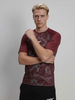 Falcon's Performance Tee - Maroon